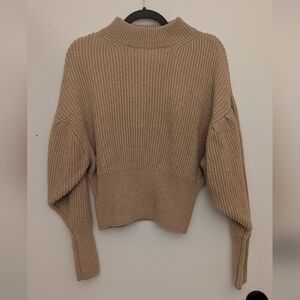 Zara Camel Knit Sweater